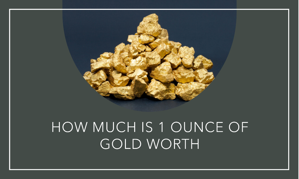 how much is 1 ounce of gold worth